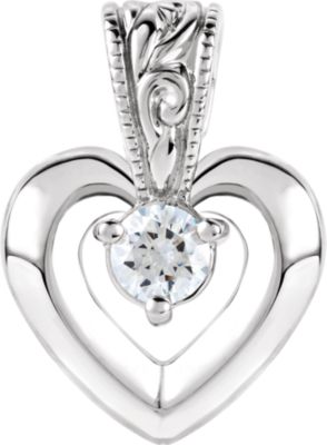 Heart Pendant Mounting 