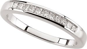 1/4 ct tw Princess-Cut Diamond Anniversary Band