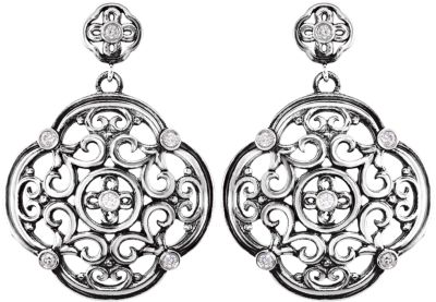 Filigree Design Earrings