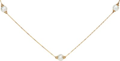 Pearl Station Necklace