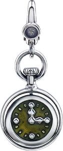 Enamel Clock Charm