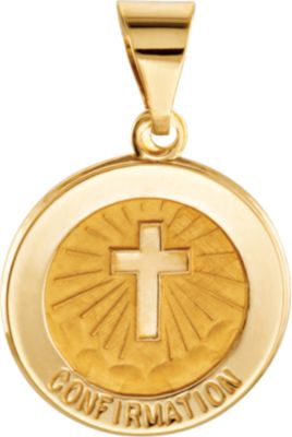 Hollow Round Confirmation Medal