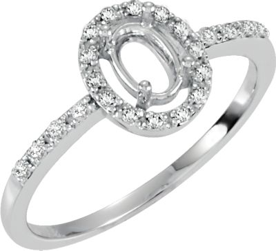 Diamond Semi-mount Ring