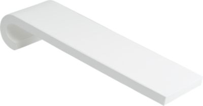White Leatherette Ming Style Platform Extension