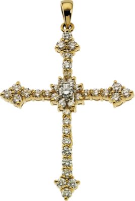 Diamond Cross Pendant
