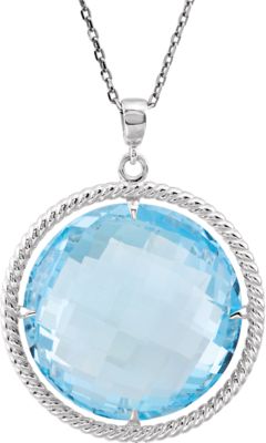 Round Shaped Dangle Pendant or Necklace
