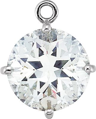 4-Prong Solitaire Dangle