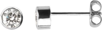 SI₁ G-H Diamond Friction Post Stud Earrings
