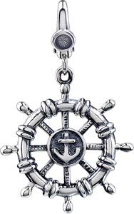 Ship Wheel Charm