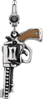 Enamel Pistol Charm