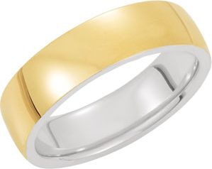 6mm Domed Wedding Band