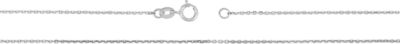 1.0 mm Solid Diamond-Cut Cable Chain