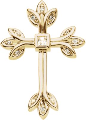 Diamond Cross Pendant