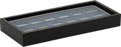 12 Ring Display Tray, Silver Cloud