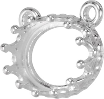 Oval Cabochon Chain Trim