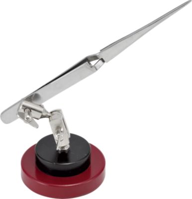 Third Hand with Tweezer and Round Base
