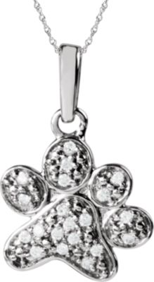 Tender Voices&reg; Animal Paw Print Necklace