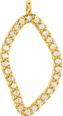 Open Silhouette Dangle Component with Jump Ring