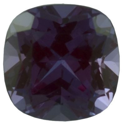 Antique Square Chatham Created Alexandrite