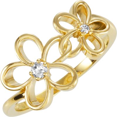 Floral Design Ring