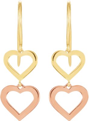 Heart Design Earrings