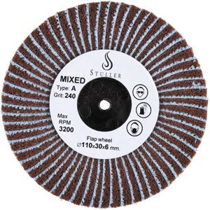 240 Grit<br>Abrasive Flap Wheel 