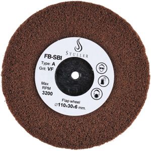 Coaflex FB - SBI Aluminum Oxide Abrasive Flap Wheel Very Fine