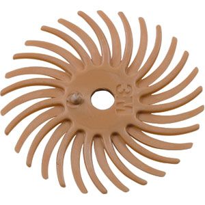 6 Micron 3M&reg; Radial Bristle Disc 9/16