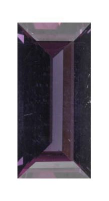 Straight Baguette Genuine Color Change Garnet (Black Box)