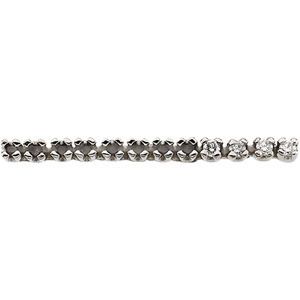 Round 4-Prong Twelve Stone Strip Setting