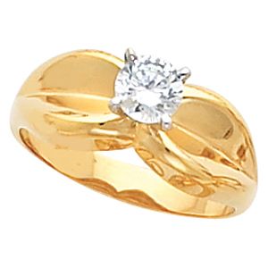 Engagement Ring Mounting & Band