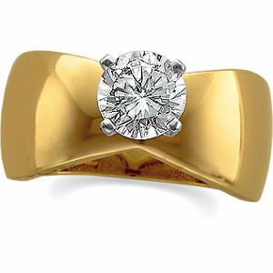 Solitaire Engagement Ring Mounting
