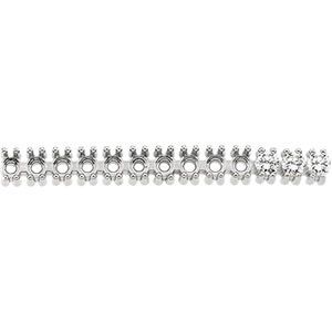 Round 4-Prong Strip Setting