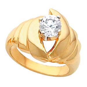 Solitaire Engagement Ring Mounting