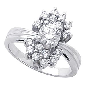 Ladies Diamond Fashion Ring Mounting
