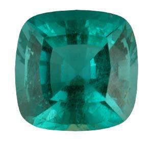 Antique Square Genuine Emerald (Black Box)