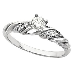 Engagement Ring Mounting & Band