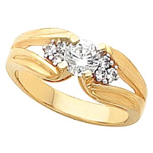 Engagement Ring Mounting & Band