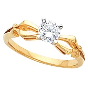 Engagement Ring Mounting & Band