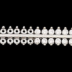 Round Double Row Strip Setting