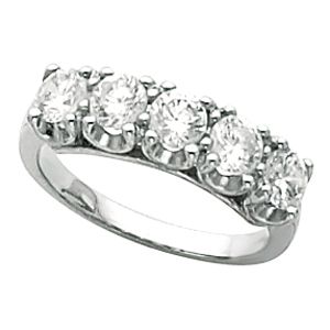 5-Stone Anniversary Ring Mounting