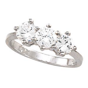 3-Stone Anniversary Ring Mounting