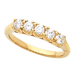 5-Stone Anniversary Ring Mounting