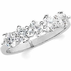 5-Stone Anniversary Ring Mounting