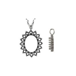 Oval Cluster Pendants