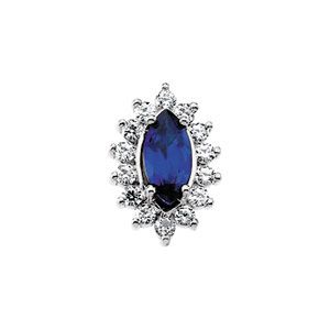 Multi-Stone Marquise Center Cluster Top