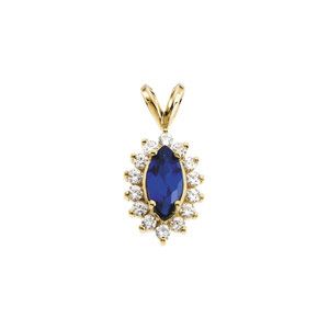 Pendant Mounting for Marquise Center