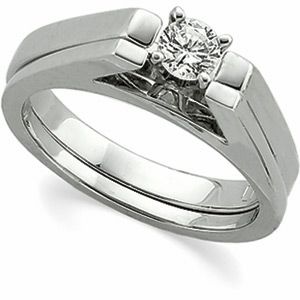 Cathedral Engagement Ring or Band Mounting 