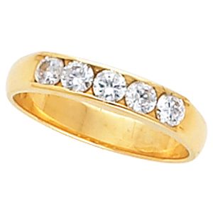 Ladies or Gents Wedding Band Mounting