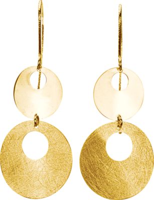 Gold Fashion Dangle Earrings